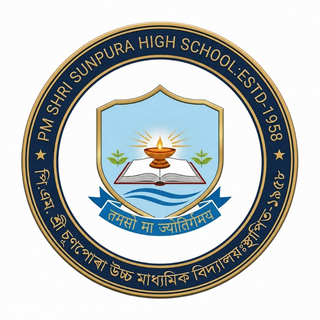 PM SHRI Sunpura High School Official Seal